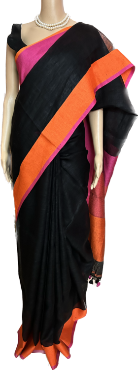 HANDLOOM LINEN SAREE