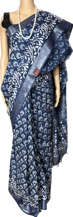 INDIGO SAREE