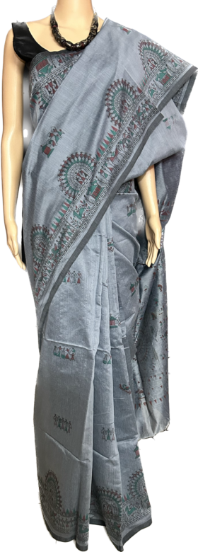 COTTON BLEND SAREE