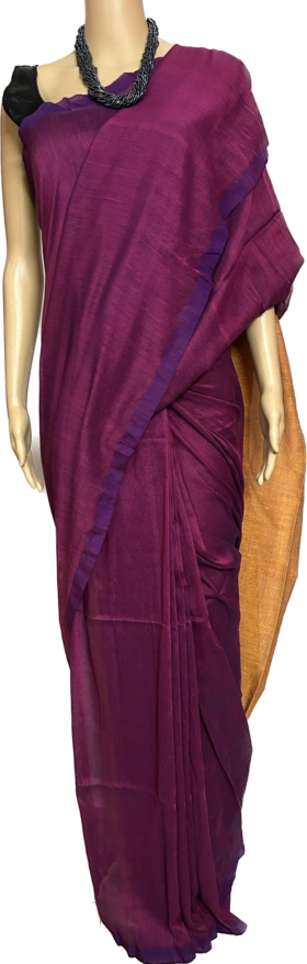 COTTON BLEND SAREE