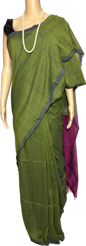COTTON BLEND SAREE