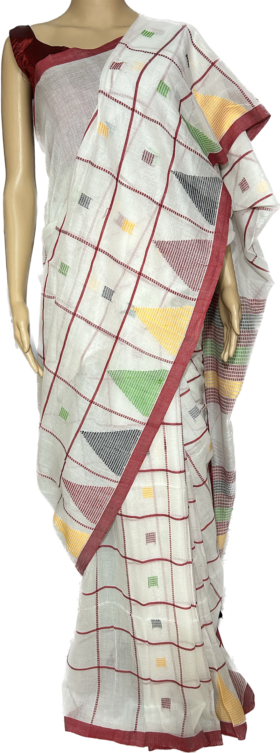 HANDWOVEN COTTON SAREE