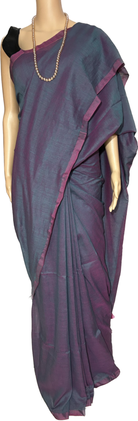 COTTON BLEND SAREE