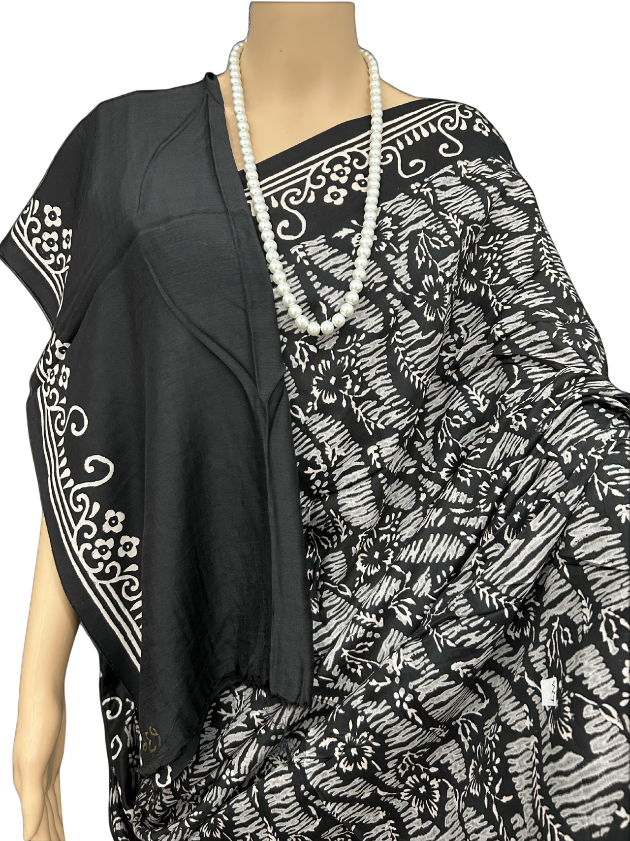 MODAL MUSLIN SAREE - Image 3
